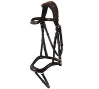 Testiera inglese Allegoria ACavallo con sopratesta sagomato imbottito Acavallo