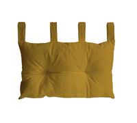 Testiera letto ecopelle senape 45x70 cm Senape