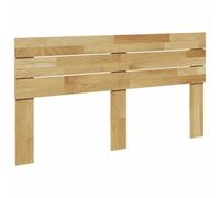 vidaXL Testiera 160 cm in Legno Massello di Rovere