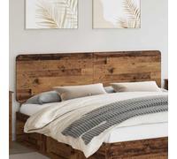 Testiera rettangolare moderna in materiale a base di legno, adatta per camere da letto tradizionali e moderne. Il retro rifinito consente un posizionamento libero nella stanza. Facile
