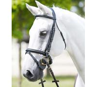 Testiera Tattini in cuoio anallergico con capezzina imbottita regolabile e redin