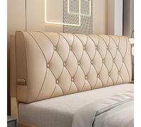 Testiera trapuntata con bottoni, in morbida ecopelle, per letto queen size, imbottita e imbottita (180 x 60 cm)