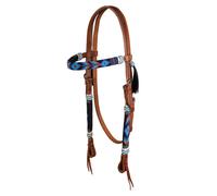 TESTIERA WESTERN CON DECORAZIONI NAVAJO POOL'S