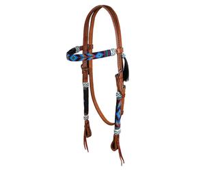 TESTIERA WESTERN CON DECORAZIONI NAVAJO POOL'S