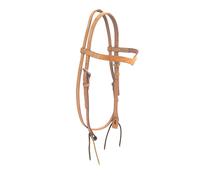 Testiera western con frontalino a V Lakota