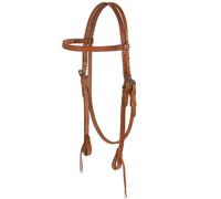 Testiera western in cuoio grasso Lakota