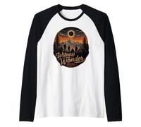 Testimone dell'eclissi Solare della meraviglia 2026" Maglia con Maniche Raglan