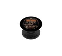 "Testimone dell'eclissi solare della meraviglia 2026" PopSockets PopGrip Adesivo