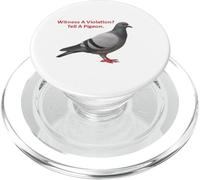 Testimone di una violazione? Dillo a un piccione PopSockets PopGrip per MagSafe