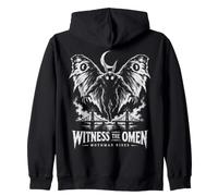 Testimone Il Mothman Presagio Aumenta criptide Felpa con Cappuccio