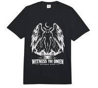 Testimone Il Mothman Presagio sorge Il Ponte criptidico Comfort Colors Adult Heavyweight T-Shirt