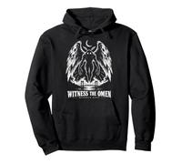Testimone Il Mothman Presagio sorge Il Ponte criptidico Felpa con Cappuccio