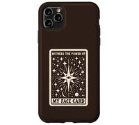 Testimone Il Potere Del Mio Volto Tarocchi Oroscopo Beauty Pun Custodia per iPhone 11 Pro Max