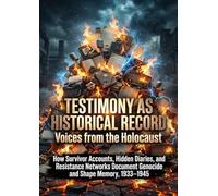 Testimony as Historical Record: Voices from the Holocaust: How Survivor Accounts, Hidden Diaries, and Resistance Networks Document Genocide and Shape Memory, 1933-1945