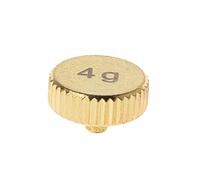 Testina 4G Shell Peso Giradischi Metallo Parti di Strumenti Elettrici per SL1200 SL1210 MK2 3 5 M5G Stilo DJ, Oro