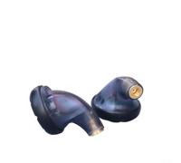 Testina audio MMCX per cuffie con pellicola in titanio per una risposta dettagliata ad alta frequenza e midrange naturale (nero)