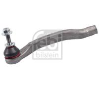 Testina barra sterzo Assale anteriore Sx 175083 FEBI BILSTEIN per RENAULT