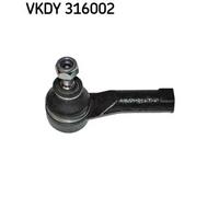 SKF Testina sterzo VKDY 316002 Anteriore Sx per Renault, Nissan