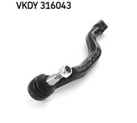 Testina barra sterzo VKDY 316043 SKF per RENAULT LAGUNA III LAGUNA III Grandtour