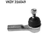 2x Testine barra sterzo SKF Davanti S+D per VOLVO S40 I, V40 Kombi