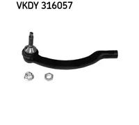 SKF Testine barra sterzo VKDY 316057 per VOLVO S60 I, S80 I, V70 II – 2x S+D