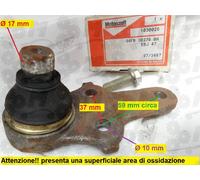 Testina braccio sospensione anteriore per Ford Fiesta dal 1/1989-1994