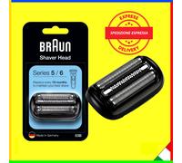 TESTINA BRAUN RICAMBIO RASOIO SERIE 5 / 6 53B 81697104 DIAMOND