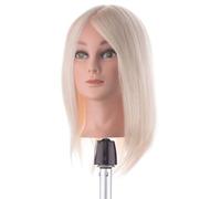 Xani Testina Capelli 100% Naturali Ultra Bianco 35 C