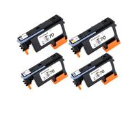 Testina, compatibile con HP, 70 C9404A C9405A C9406A | C9407A C9408A C9409A C9410A, Z2100 Z3100 Z3200 Z5200 Z5400(1 SET (4 PCS))