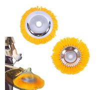Testina Conica Decespugliatore Universale 200mm con Foro 25,4mm,Spazzola Diserbante Nylon Erbacce Cemento,Spazzola Fughe Pavimentazioni,Ricambio Testina Ideale per Aree esterne,Stabilità professionale