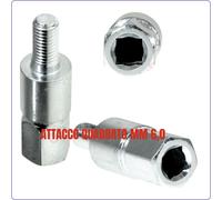 TESTINA coppia conica DECESPUGLIATORE universale efco Stihl 10 9 7 denti quadra