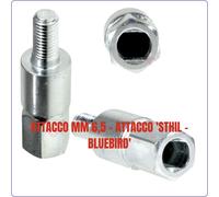 TESTINA coppia conica DECESPUGLIATORE universale efco Stihl 10 9 7 denti quadra