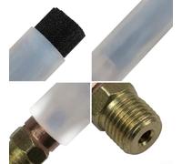 Testina Cordoni Saldatura Silicone Antiusura 6.7cm Testina Cordoni | Manicotto silicone alta per temp, resiste per calore intenso, non si danneggia, uso prolungato sicuro(M6)