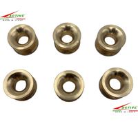 ACTIVE TESTINA 120 DECESPUGLIATORE 6 BOCCOLE RICAMBIO IN OTTONE FORO MAGGIORATO