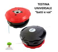 TESTINA DECESPUGLIATORE BATTI E VAI W4 UNIVERSALE RICARICA RAPIDA -MADE IN JAPAN