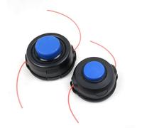 Testina decespugliatore per rubinetto Advance per modelli T25, adatta per decespugliatori 122C, 125C, 128R, bobina divisa, riduce i grovigli di direzione, guida freccia (2 pezzi T 25)