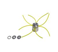 Excel CDF08271 Grimmur Testina per Decespugliatore in Alluminio senza Chiave, Universale, Multifilo, Cromato