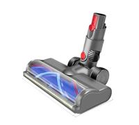 Testina della spazzola a trasmissione diretta, compatibile con Dyson V10 V7 V8 V11 V15 SV10 SV12 SV14, luce verde di ricambio for aspirapolvere Home Clean(Slim Series)