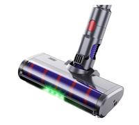 Testina della spazzola, compatibile con aspirapolvere Dyson V7 V8 V10 V11 V15, spazzole a rullo morbide con trasmissione diretta e 4 luci LED
