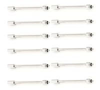 Testina di nebulizzazione ad alta pressione, Confezione da 12 prolunghe for ugelli in ottone, 3 misure di filettatura, 5-60 cm(3/16" to 3/16",20cm/7.8in)