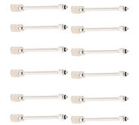 Testina di nebulizzazione ad alta pressione, Confezione da 12 prolunghe for ugelli in ottone, 3 misure di filettatura, 5-60 cm(3/16"to 1/8",15cm/5.9in)