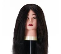 Testina di Pratica per parrucchiere - Capelli veri | Gabbiano WZ1 lunghezza 20"