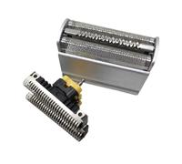 Testina Di Rasatura Con Lamina E Taglierina Argentate 31S, Compatibile Con Braun, Serie 3 5000/6000 5735 5736 5738 5739 5770 5771 5773 380 5724, Rasoio(1set)