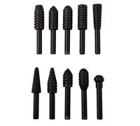 Testina di Rettifica Rotante Confezione 10 Pezzi Per Materiali Diversi