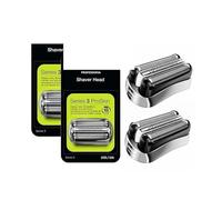 Testina Di Ricambio 32S, Lamina E Taglierina, Compatibile Con Rasoi Braun Series 3 3000s, 3010s, 3040s, 3050cc, 3070cc, 3080s, 3090cc(2pcs 32S)