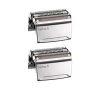 Testina Di Ricambio 52S Wet And Dry, Compatibile Con Rasoi Elettrici Braun, Serie 5 5020s 5030s 5040s 5050cc 5070cc 5090cc(2 pcs)