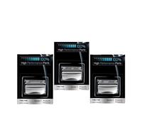 Testina Di Ricambio 70S, Compatibile Con Rasoi Elettrici Braun, Serie 7 790cc, 760cc, 750cc, 720, 799, 797, 720, 730, 765CC 70S Silver Sostituisci La Lama(3pc-70S)