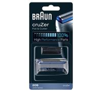 Testina di ricambio Braun CruZer 20S 1 pezzo blu argento compatibile CruZer 6 5 4