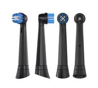 Testina Di Ricambio Da 4 Pezzi, Compatibile Con Oral B, Io10/9/8/7/6/5/4/3/2 Testine For Spazzolino Elettrico Ad Azione Incrociata, Ugello Adatto