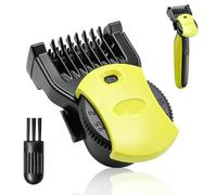 Testina di ricambio e pettine regolabile per rasoio da barba e corpo, pettine da barba compatibile con Philips Oneblade, testine Philips Oneblade di ricambio con 14 lunghezze (0,4-10 mm)